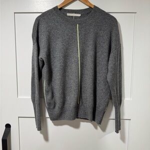 Cashmere Gray Crew Neck Sweater